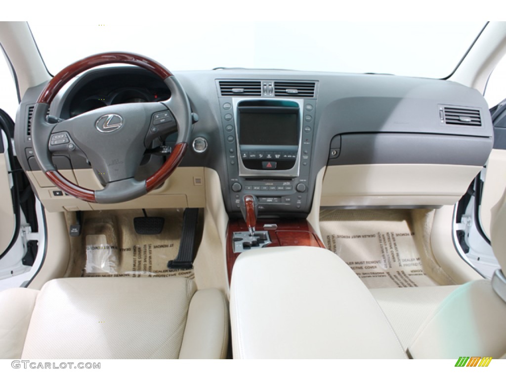 2009 Lexus GS 450h Hybrid Cashmere Dashboard Photo #74864472