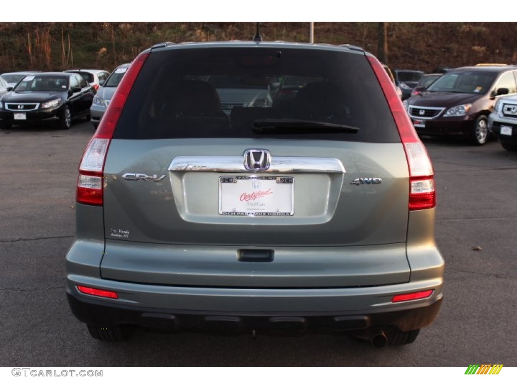 2011 CR-V EX 4WD - Opal Sage Metallic / Ivory photo #4