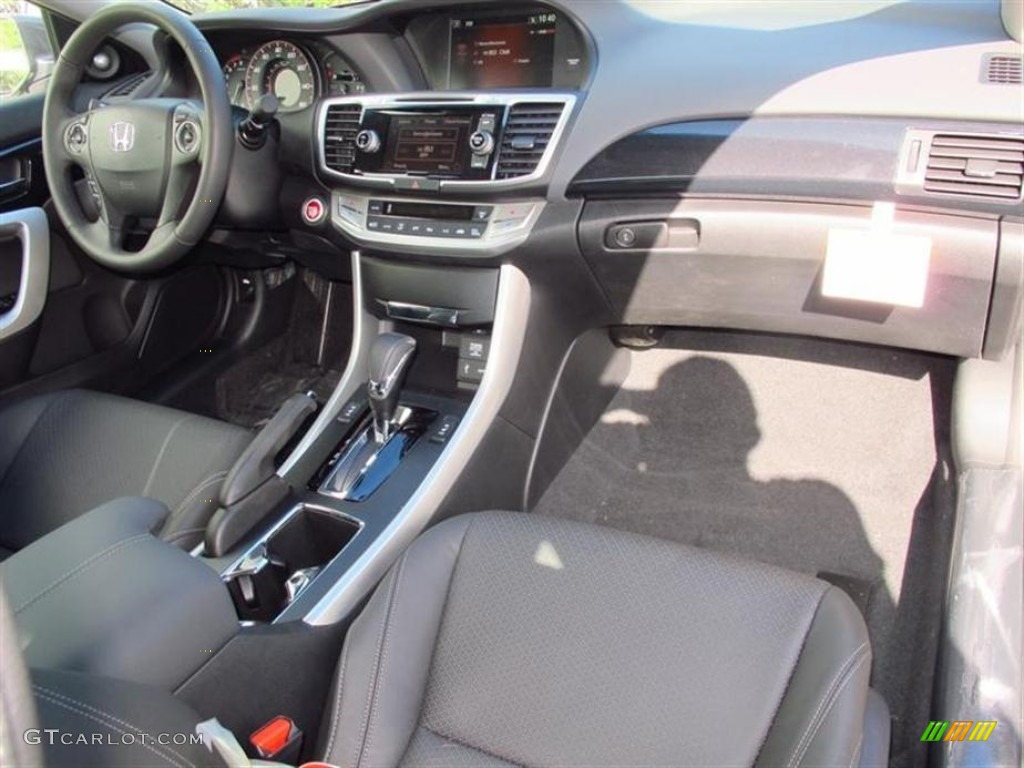 2013 Honda Accord EX-L Coupe Black Dashboard Photo #74864923