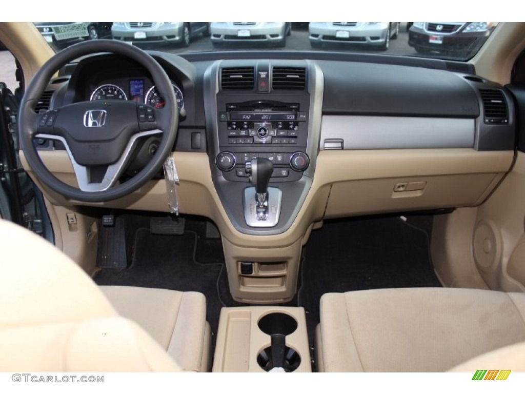 2011 Honda CR-V EX 4WD Ivory Dashboard Photo #74864994