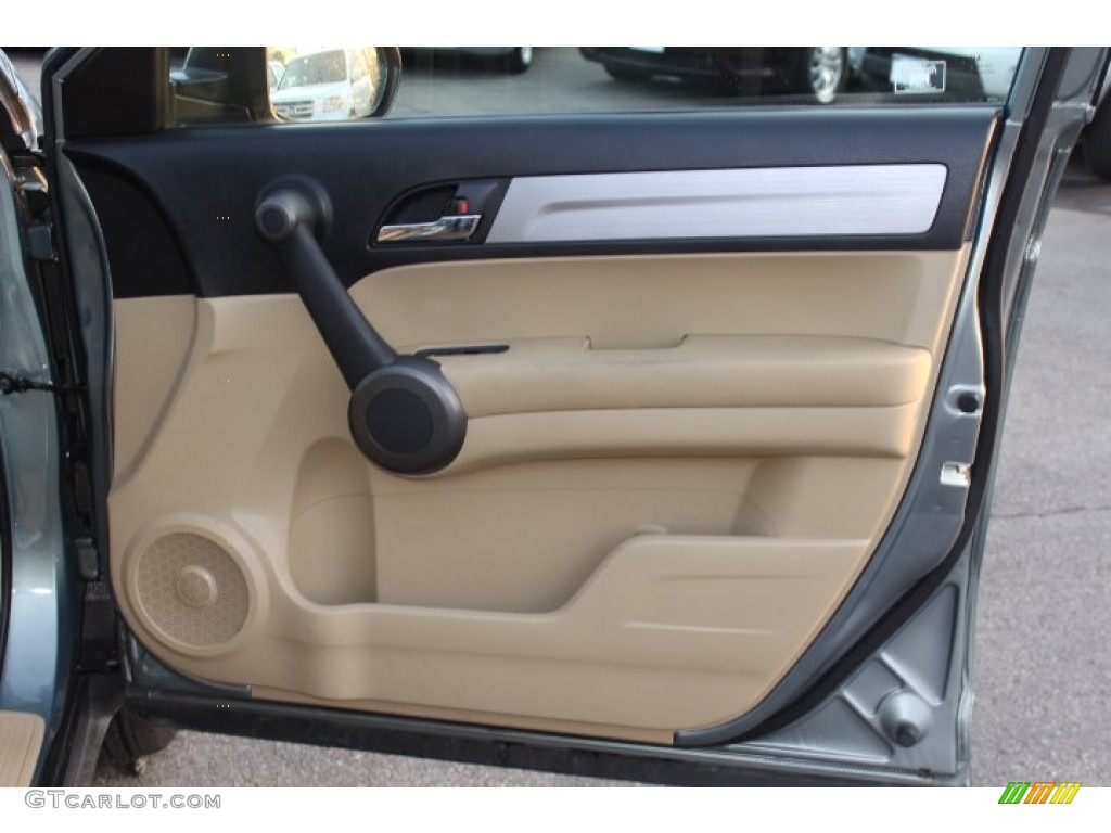 2011 Honda CR-V EX 4WD Ivory Door Panel Photo #74865088
