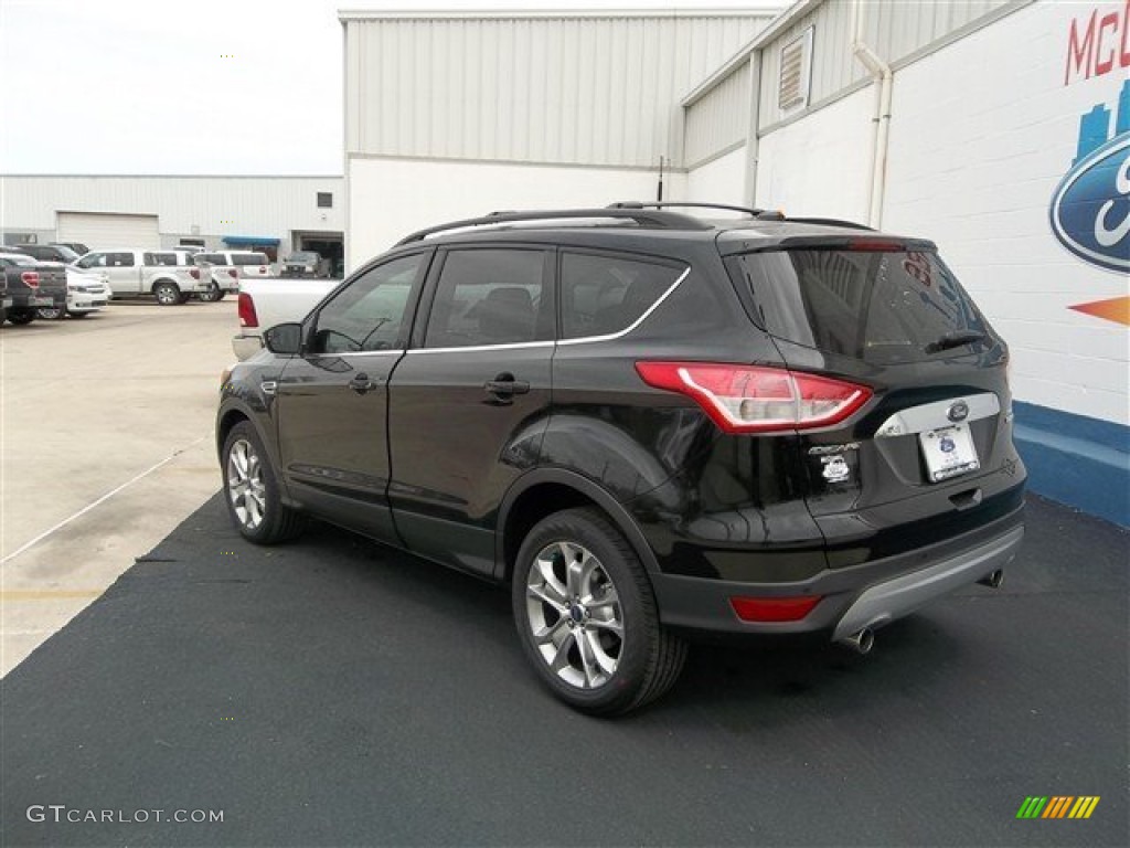 2013 Escape SEL 2.0L EcoBoost - Tuxedo Black Metallic / Charcoal Black photo #4