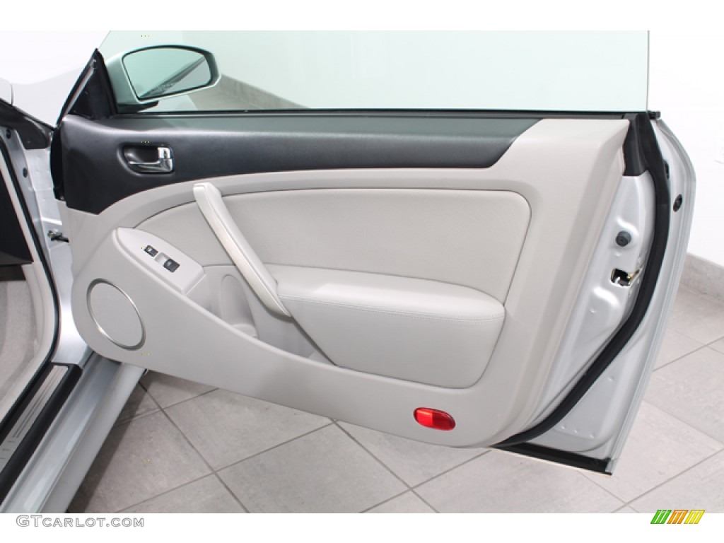 2006 Infiniti G 35 Coupe Stone Door Panel Photo #74865865