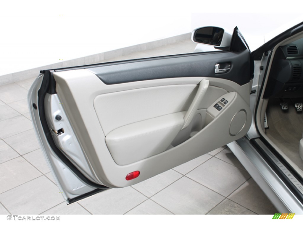 2006 Infiniti G 35 Coupe Stone Door Panel Photo #74865872