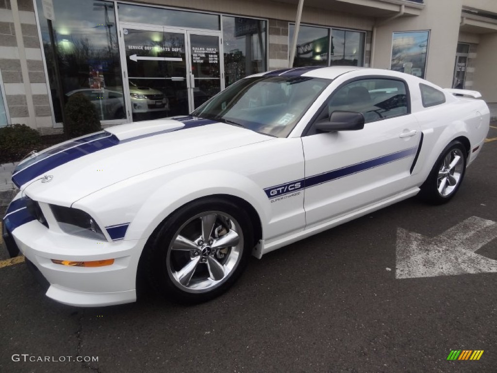 Performance White 2008 Ford Mustang GT Premium Coupe Exterior Photo #74867393