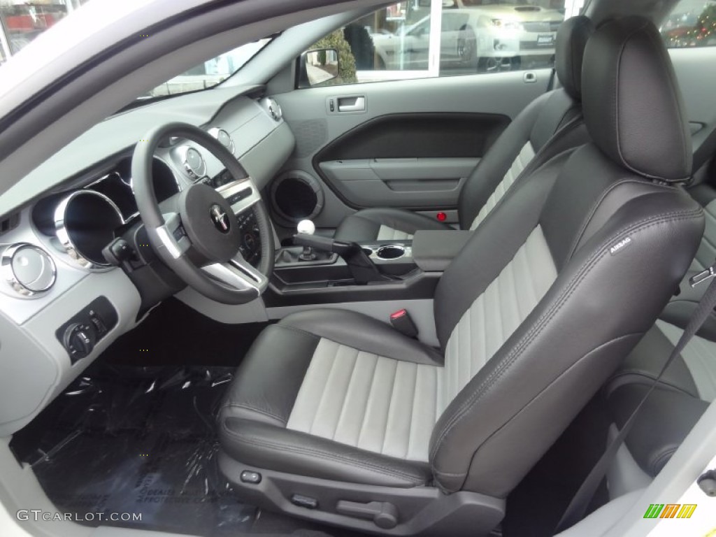 Charcoal Black/Dove Interior 2008 Ford Mustang GT Premium Coupe Photo #74867426