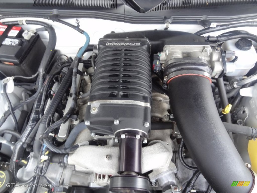 2008 Ford Mustang GT Premium Coupe 4.6 Liter Ford Racing Whipple Supercharged SOHC 24-Valve VVT V8 Engine Photo #74867489