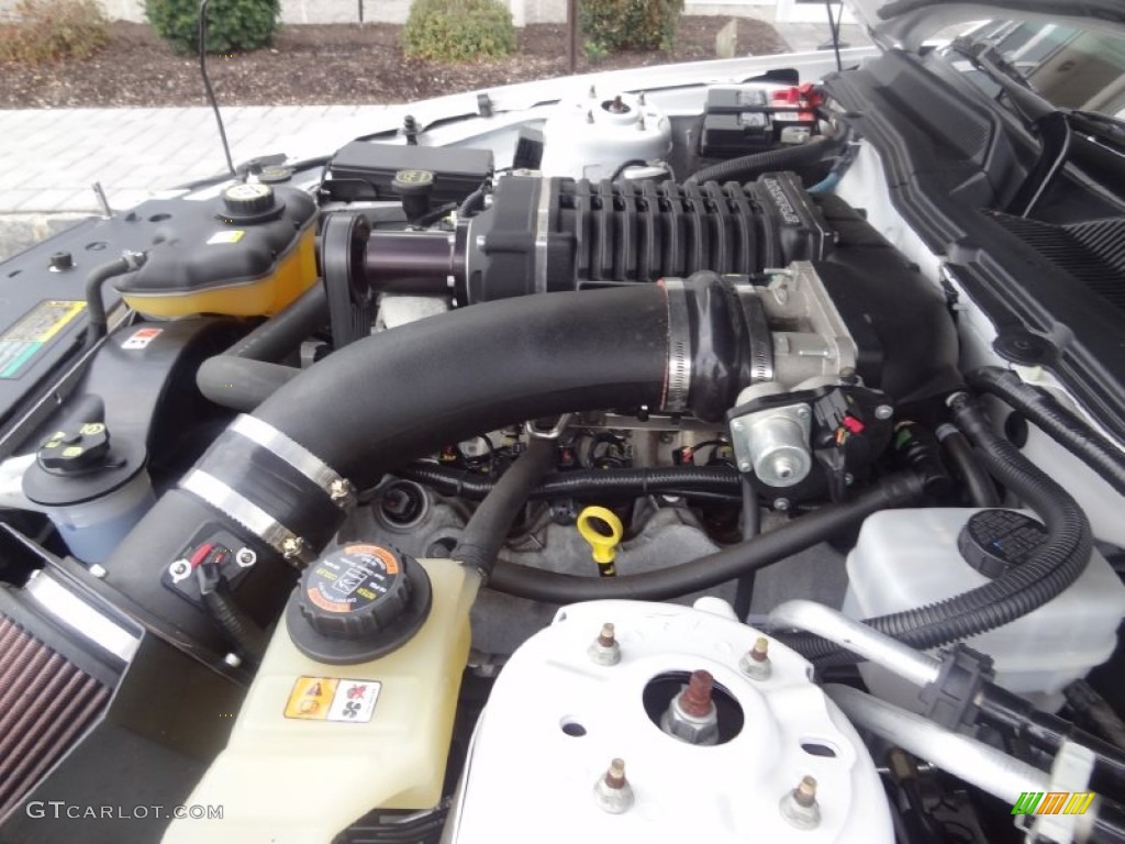 2008 Ford Mustang GT Premium Coupe 4.6 Liter Ford Racing Whipple Supercharged SOHC 24-Valve VVT V8 Engine Photo #74867501