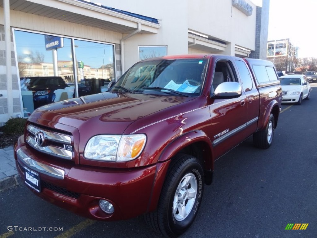 2006 Salsa Red Pearl Toyota Tundra SR5 TRD Access Cab 4x4 74850722