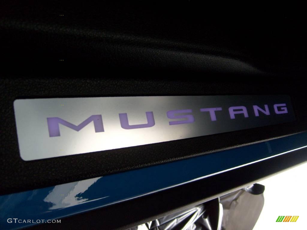 2010 Mustang GT Premium Coupe - Grabber Blue / Charcoal Black/Grabber Blue photo #46