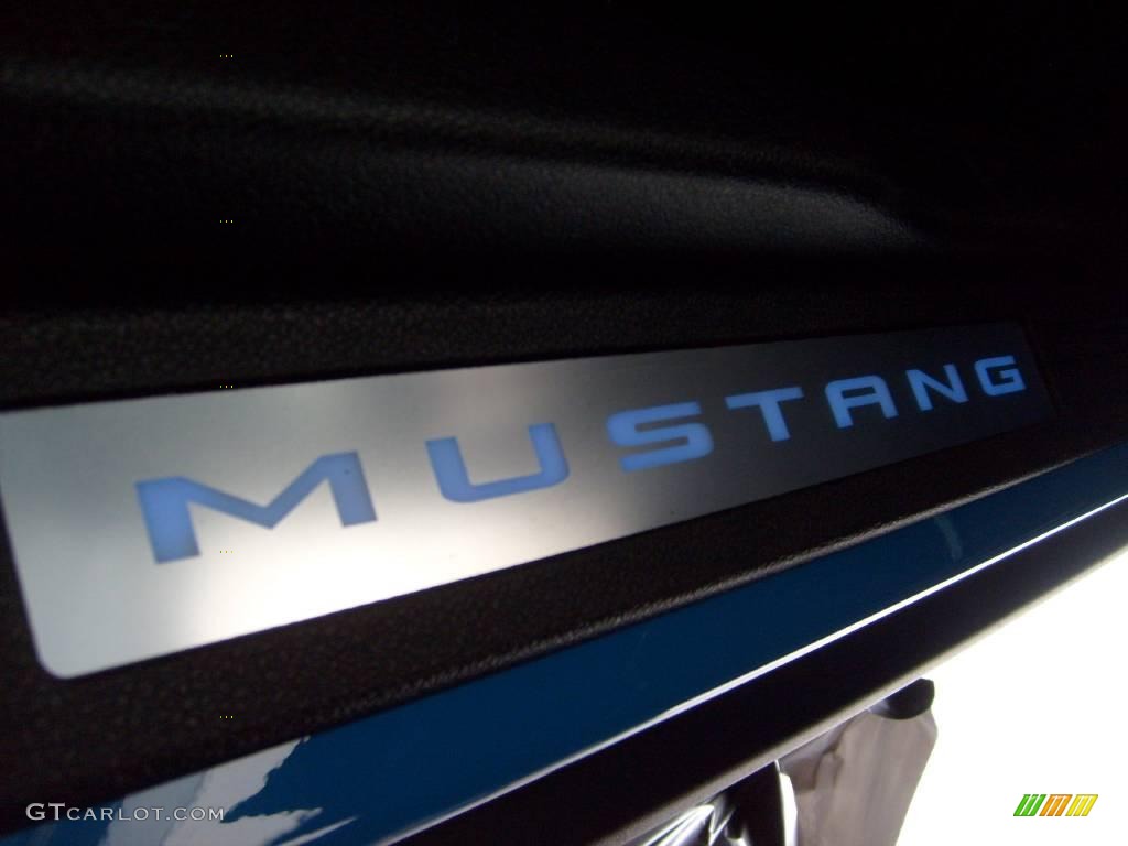 2010 Mustang GT Premium Coupe - Grabber Blue / Charcoal Black/Grabber Blue photo #47