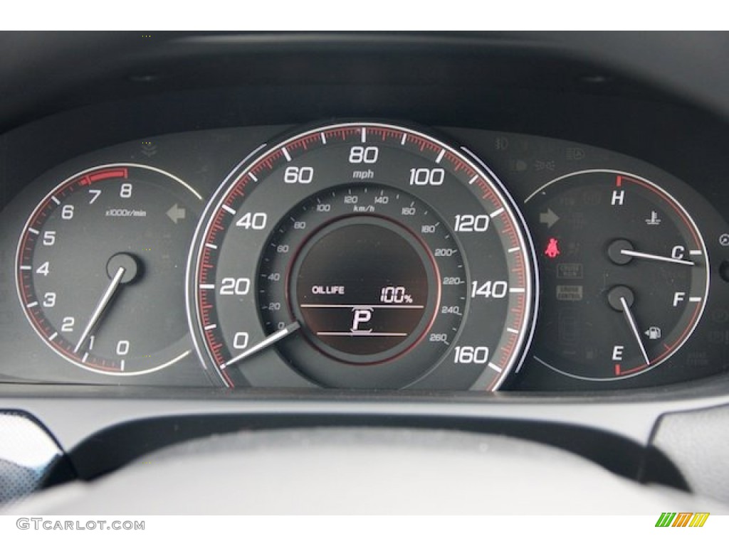 2013 Honda Accord EX Coupe Gauges Photo #74869429