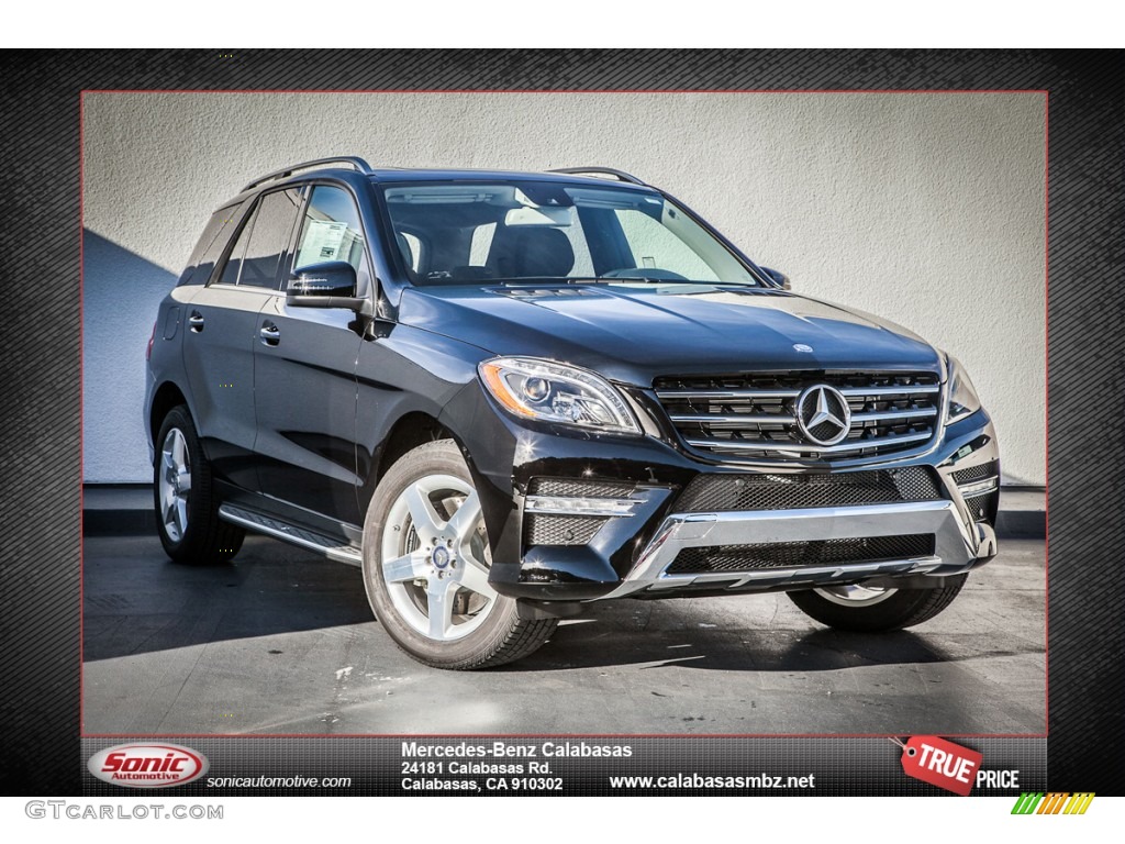 2013 ML 550 4Matic - Black / Black photo #1