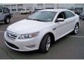 White Platinum Metallic Tri-Coat 2010 Ford Taurus SHO AWD Exterior
