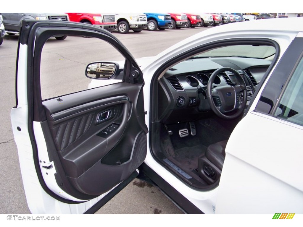 Charcoal Black Interior 2010 Ford Taurus SHO AWD Photo #74870350