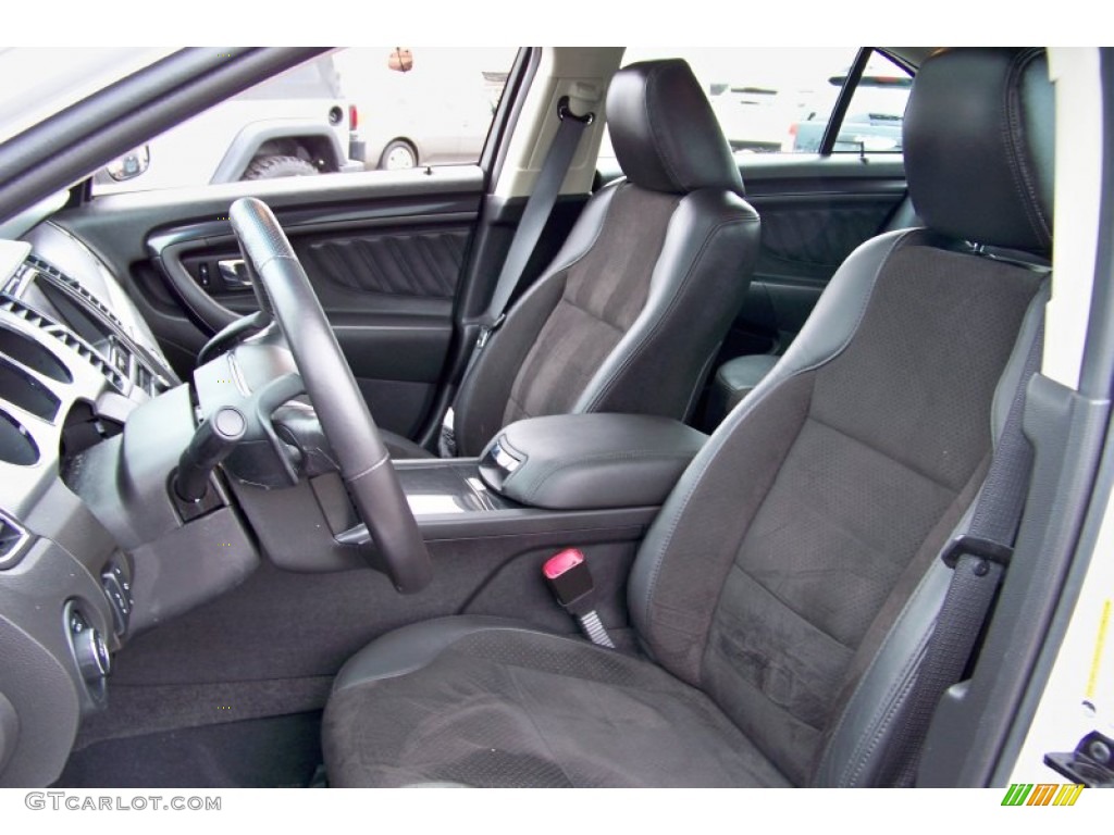 Charcoal Black Interior 2010 Ford Taurus SHO AWD Photo #74870360