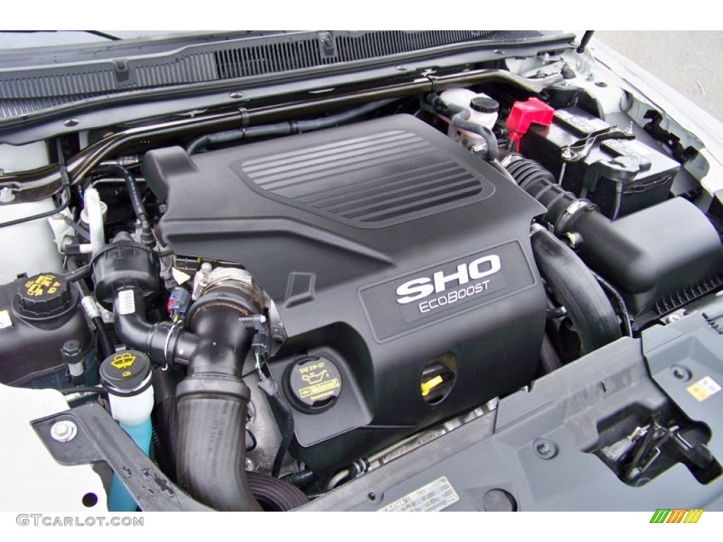 2010 Ford Taurus SHO AWD 3.5 Liter GTDI EcoBoost Twin-Turbocharged DOHC 24-Valve VVT V6 Engine Photo #74870561