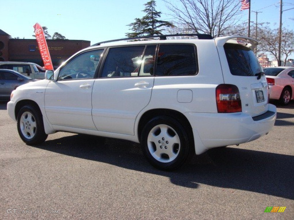 2005 Highlander Limited - Super White / Gray photo #5