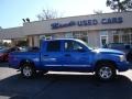 2007 Electric Blue Pearl Dodge Dakota SLT Quad Cab 4x4 #74868690