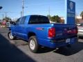 2007 Electric Blue Pearl Dodge Dakota SLT Quad Cab 4x4  photo #26