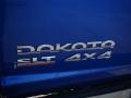 Electric Blue Pearl - Dakota SLT Quad Cab 4x4 Photo No. 28