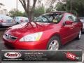 2007 Moroccan Red Pearl Honda Accord EX-L Sedan  photo #1