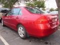 2007 Moroccan Red Pearl Honda Accord EX-L Sedan  photo #2
