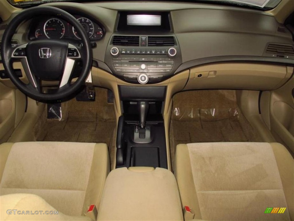 2010 Honda Accord LX Sedan Ivory Dashboard Photo #74873339