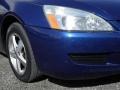 2003 Sapphire Blue Pearl Honda Accord EX-L Coupe  photo #2
