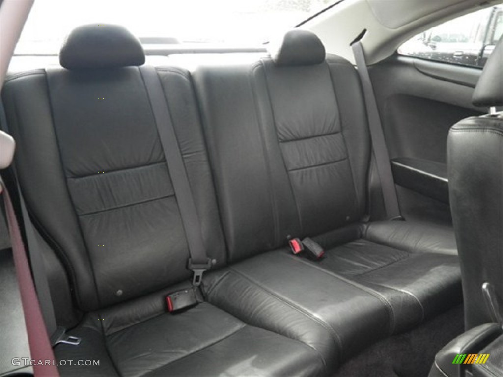 Black Interior 2003 Honda Accord Ex L Coupe Photo 74875176
