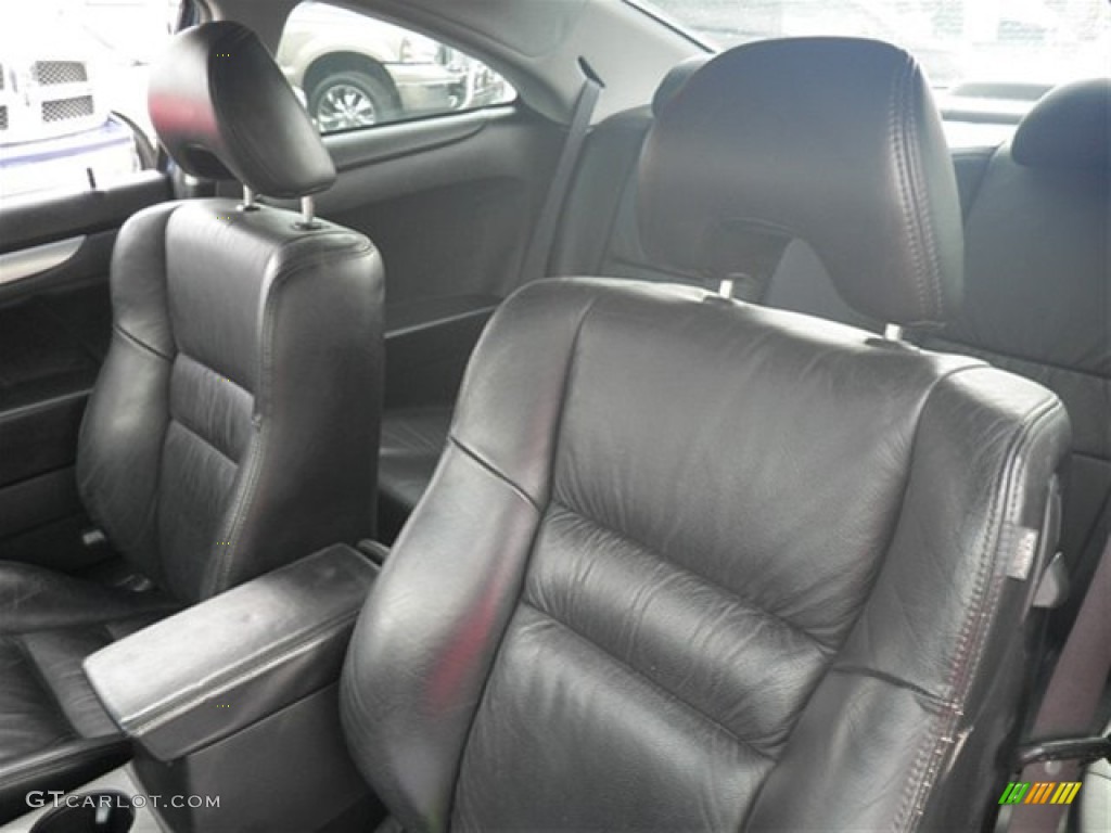 2003 Accord EX-L Coupe - Sapphire Blue Pearl / Black photo #24