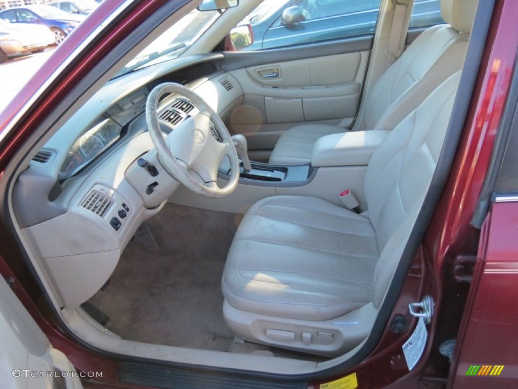 2001 Avalon XL - Vintage Red Pearl / Stone photo #2