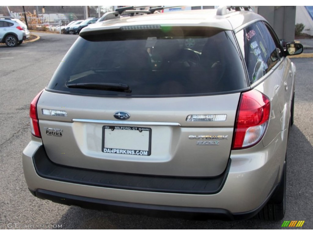 2009 Outback 2.5i Limited Wagon - Harvest Gold Metallic / Warm Ivory photo #7