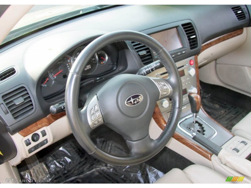 2009 Outback 2.5i Limited Wagon - Harvest Gold Metallic / Warm Ivory photo #13