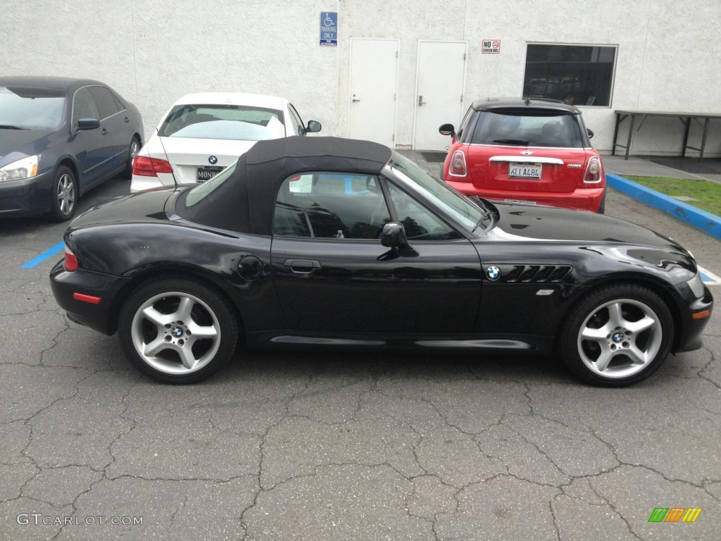Jet Black 2002 BMW Z3 2.5i Roadster Exterior Photo #74876552