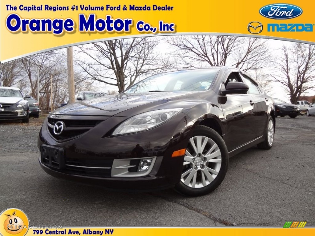 2010 MAZDA6 i Touring Sedan - Black Cherry Metallic / Black photo #1
