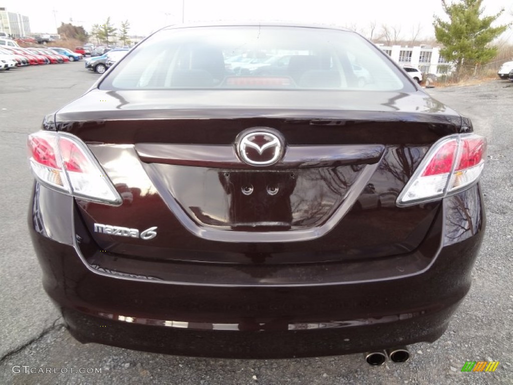 2010 MAZDA6 i Touring Sedan - Black Cherry Metallic / Black photo #6