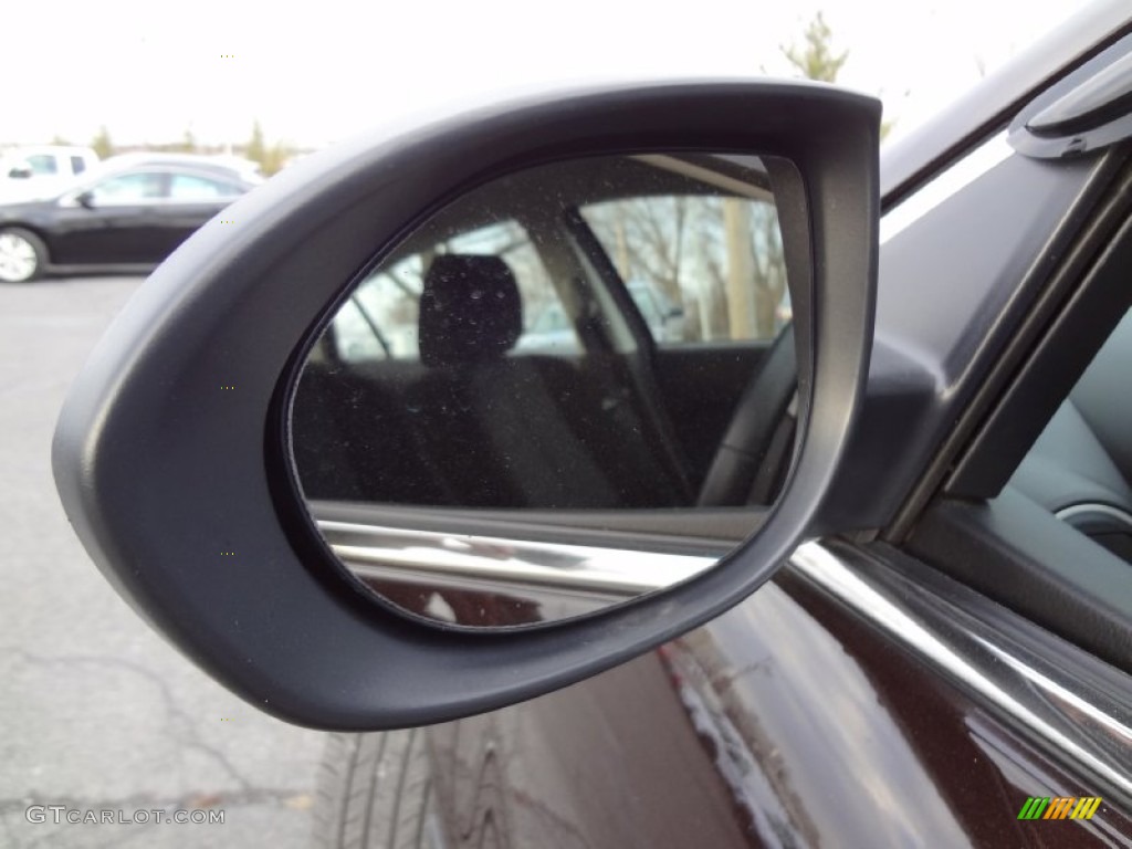 2010 MAZDA6 i Touring Sedan - Black Cherry Metallic / Black photo #11