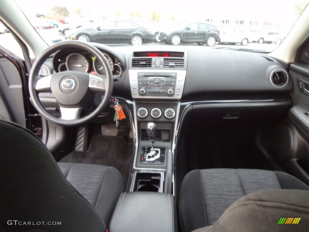 2010 MAZDA6 i Touring Sedan - Black Cherry Metallic / Black photo #20