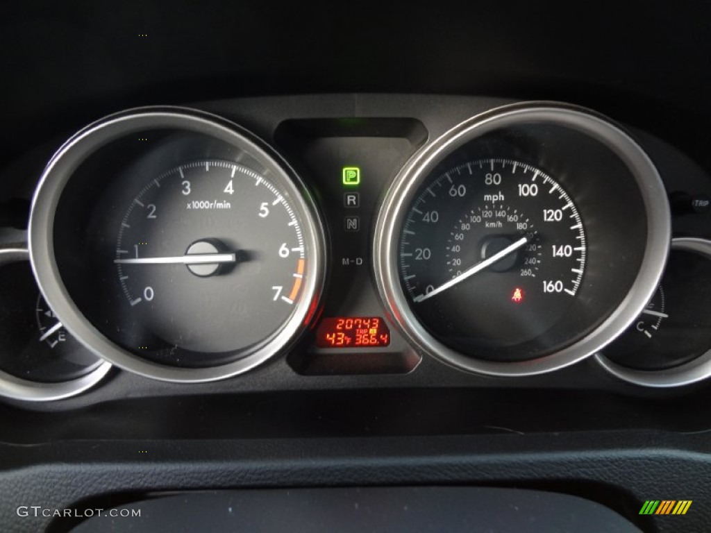 2010 MAZDA6 i Touring Sedan - Black Cherry Metallic / Black photo #23