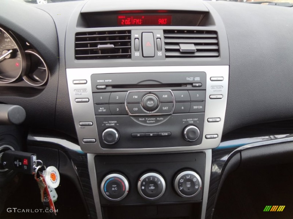 2010 MAZDA6 i Touring Sedan - Black Cherry Metallic / Black photo #27