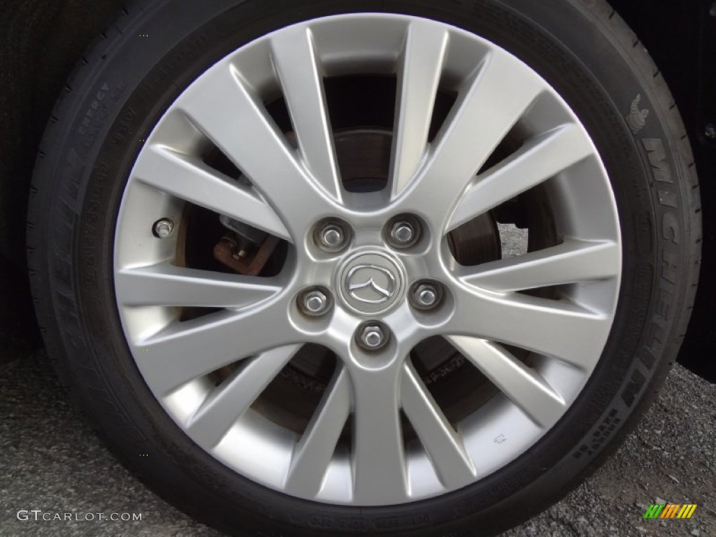 2010 MAZDA6 i Touring Sedan - Black Cherry Metallic / Black photo #34