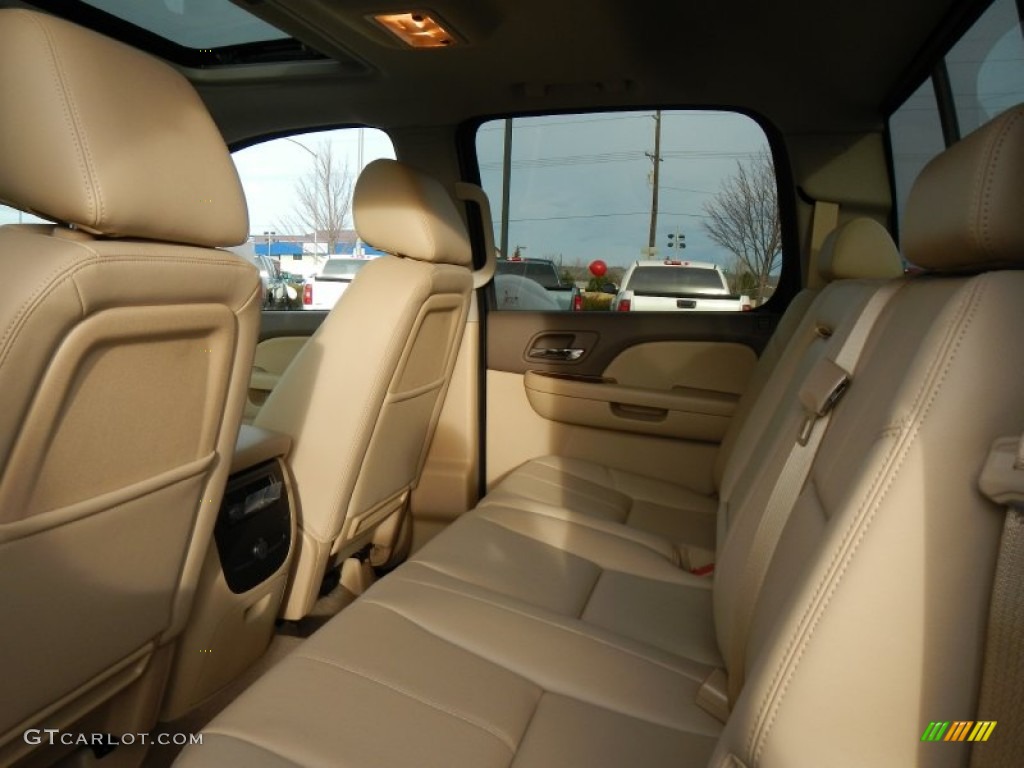 Light Cashmere/Dark Cashmere Interior 2013 Chevrolet Silverado 2500HD LTZ Crew Cab 4x4 Photo #74878469