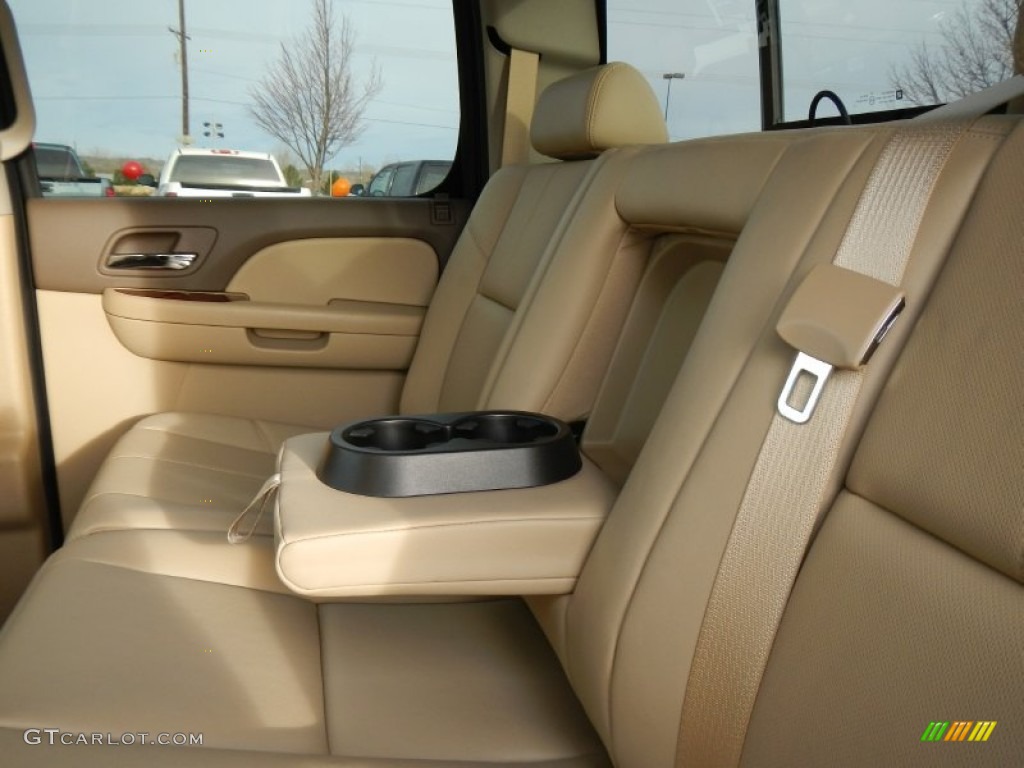 Light Cashmere/Dark Cashmere Interior 2013 Chevrolet Silverado 2500HD LTZ Crew Cab 4x4 Photo #74878475