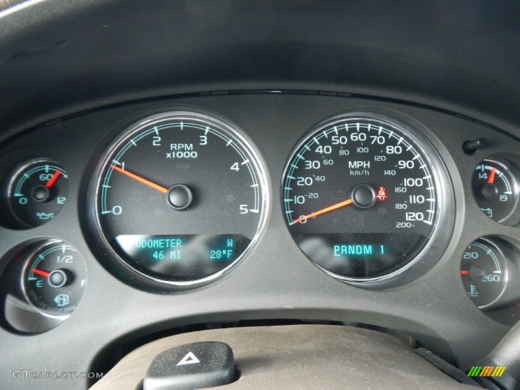 2013 Chevrolet Silverado 2500HD LTZ Crew Cab 4x4 Gauges Photo #74878541