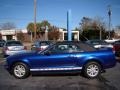 2005 Sonic Blue Metallic Ford Mustang V6 Deluxe Convertible  photo #5