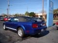 2005 Sonic Blue Metallic Ford Mustang V6 Deluxe Convertible  photo #6