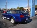 2005 Sonic Blue Metallic Ford Mustang V6 Deluxe Convertible  photo #22