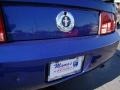 2005 Sonic Blue Metallic Ford Mustang V6 Deluxe Convertible  photo #23