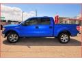 2009 Blue Flame Metallic Ford F150 XLT SuperCrew  photo #2